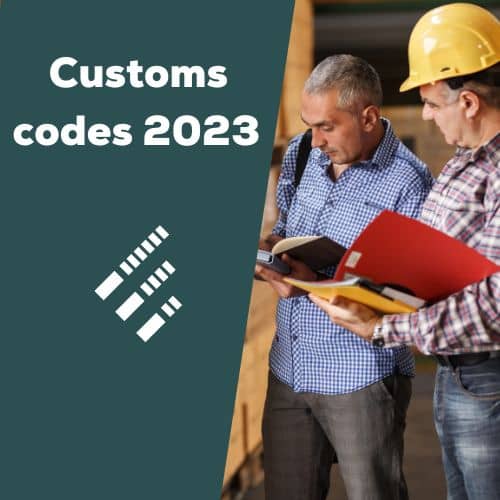 Customs codes