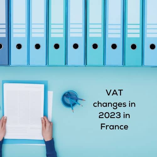 VAT rates in france