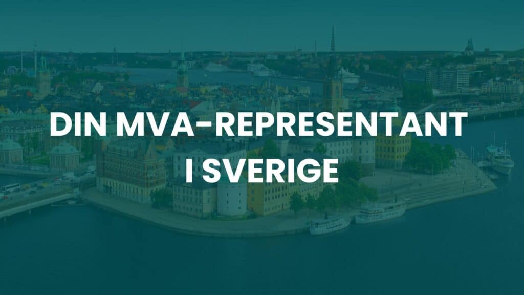 MVA-representant i Sverige.