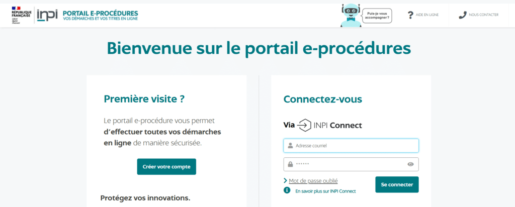 bienvenue sur le portail eprocedures